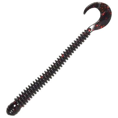 Ring Worm 4" - Black Red Flake