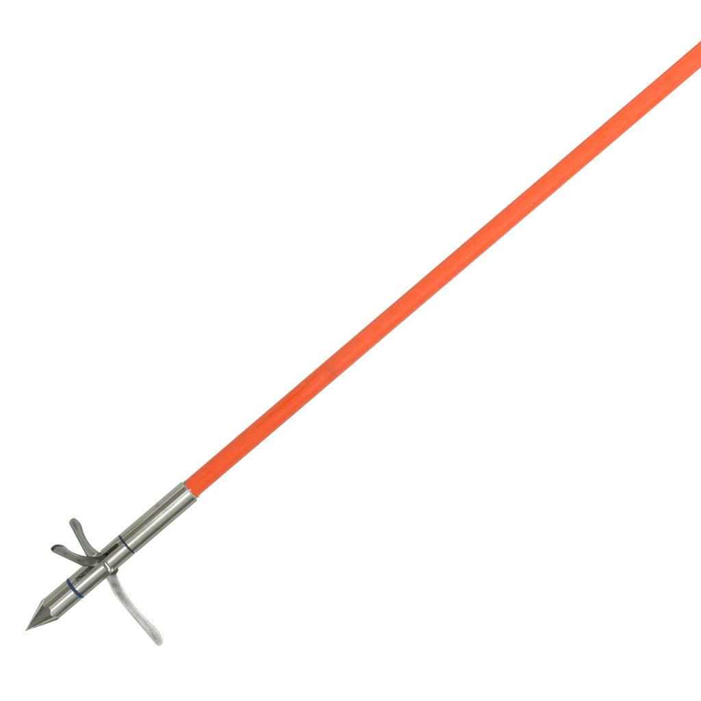 Fin Finder Raider Pro Bowfishing Arrow Orange W- Kraken 3 Barb Point