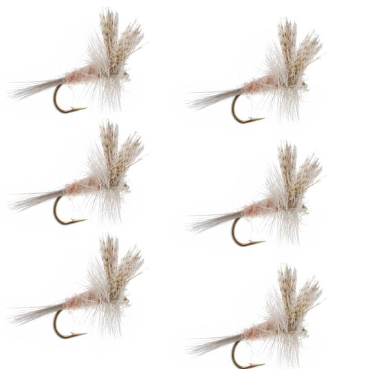 Light Hendrickson Classic Dry Fly - 6 Flies Size 16