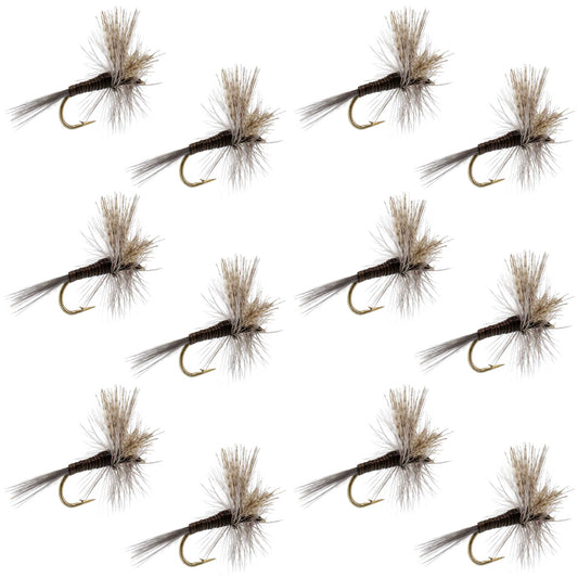 Quill Gordon Classic Dry Fly - 12 Flies Size 14