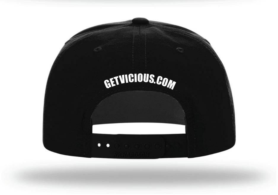 Vicious Logo Flatbill Rope - Black