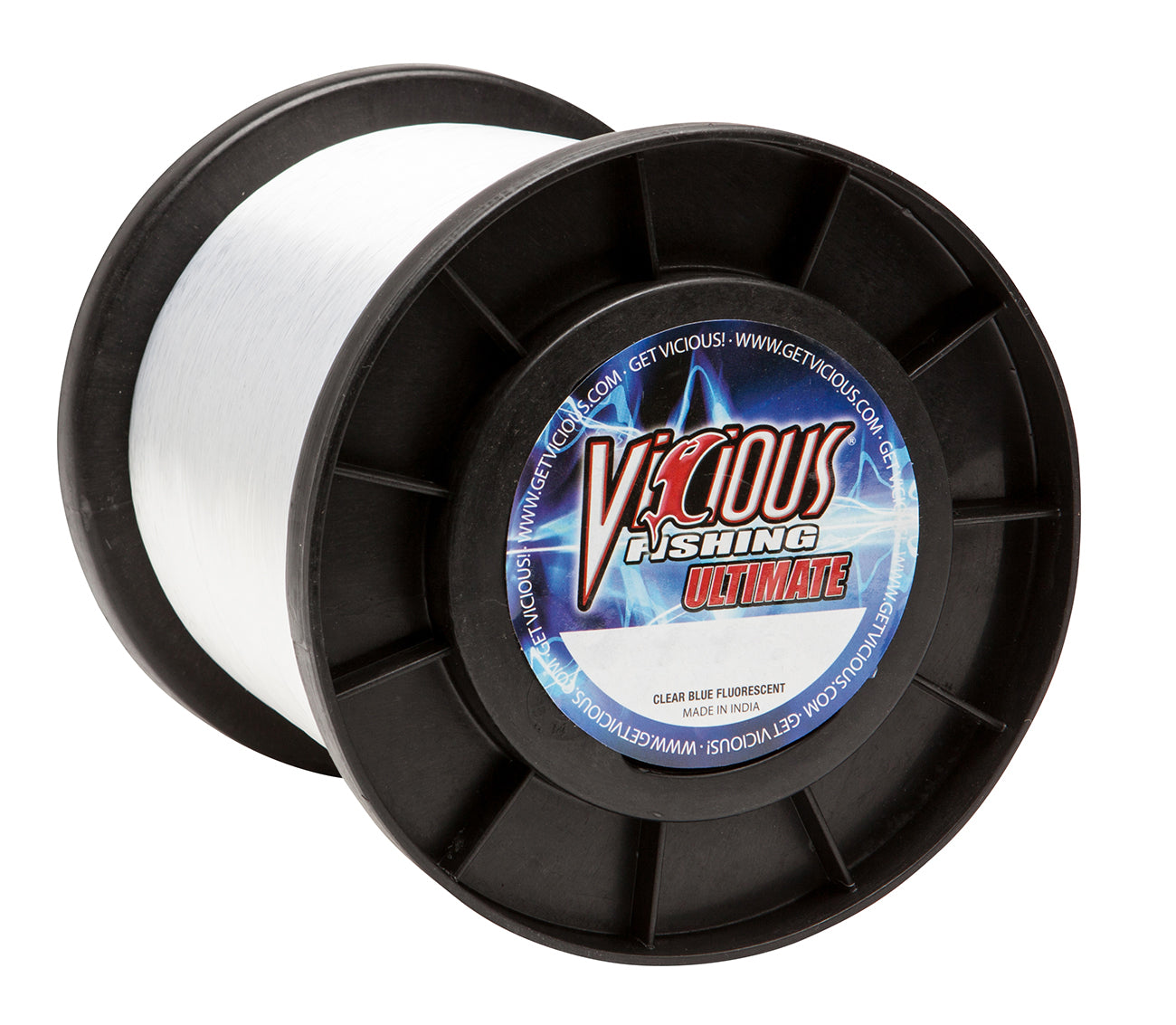 Vicious Ultimate Clear-Blue Fluorescent Mono - 12 Lb Test