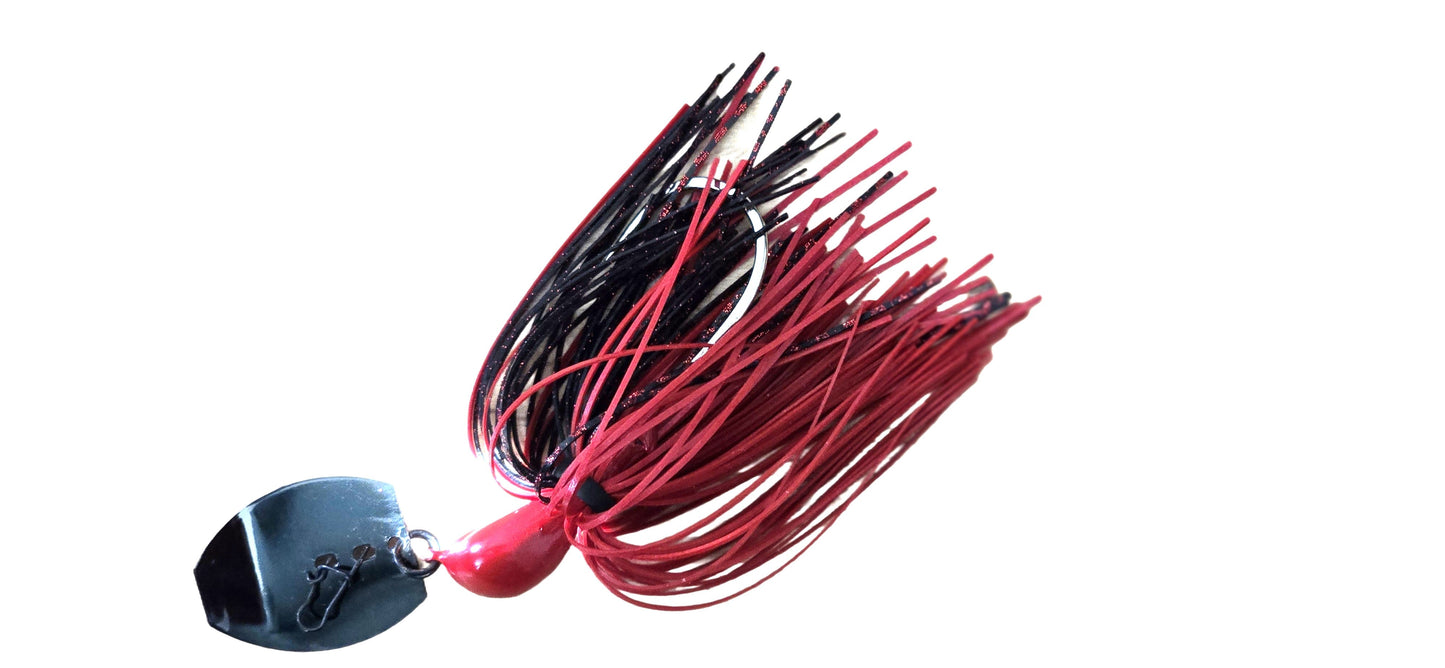 Vibe Bladed Jig - Fire