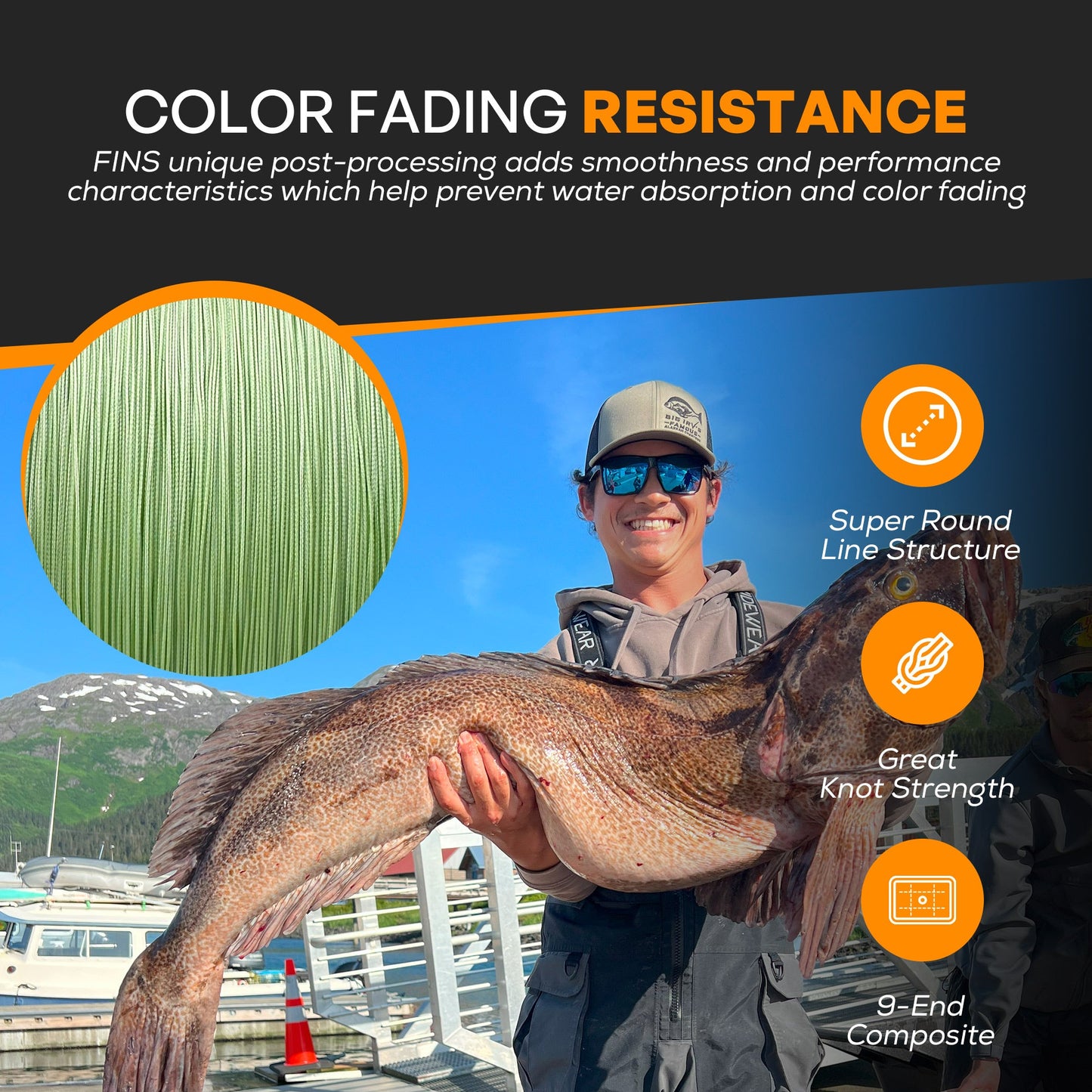 40G Fishing Braid 65-100 lb.