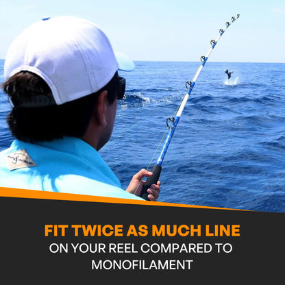 Hollow Core Fishing Braid 130-300lb.