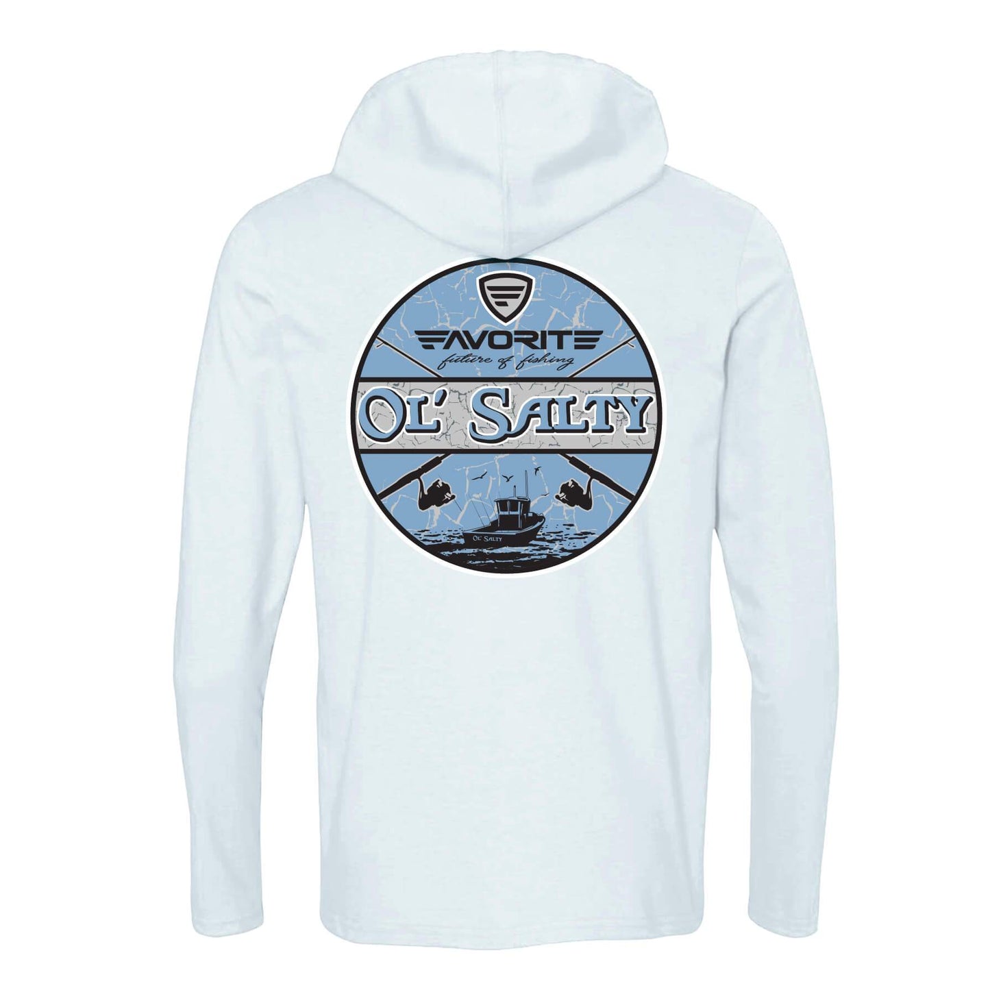 Ol Salty Lightweight Tri-Blend Hoodie