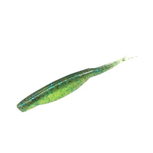 Split Tail Jerk  - Watermelon Blue Flakes