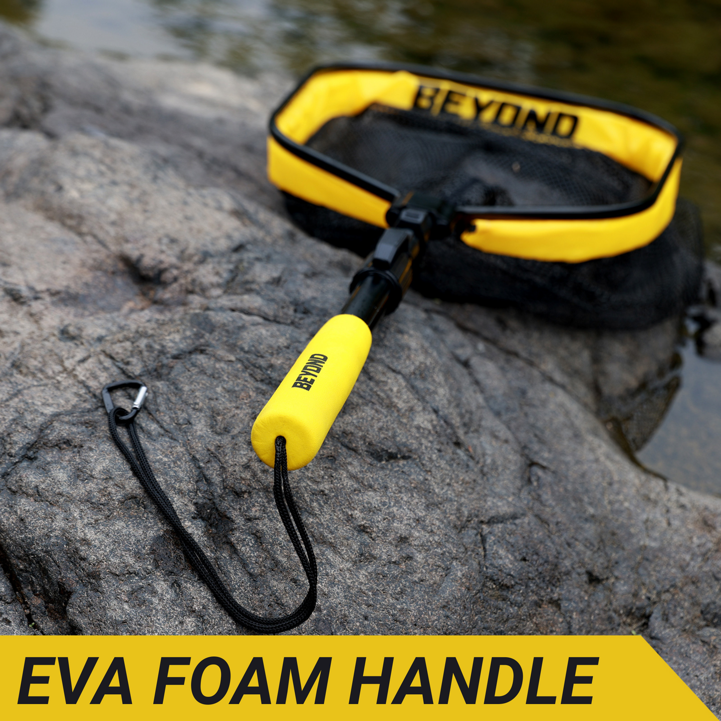 Beyond Braid Floating Fishing Net with Handle