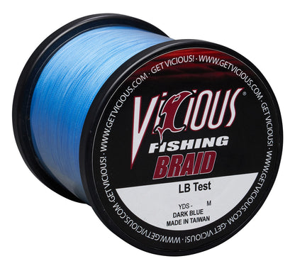 Vicious Standard Blue Braid - 100 Lb Test