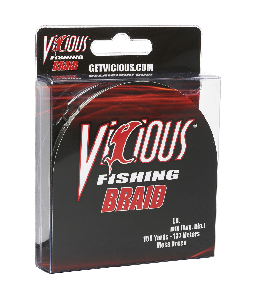 Vicious Standard Green Braid - 10 Lb Test