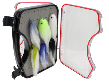 Large EP Fly Assortment, 12 Flies | Freshwater and Saltwater | Fly Suitcase | Wild Water Fly Fishing