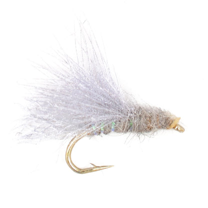3 Pack CDC Baetis Emerger BWO Wet Fly Fishing Flies - Hook Size 20
