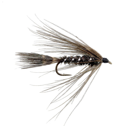 Carey Special Soft Hackle Grouse and Peacock Wet Fly - 12 Flies Hook Size 10
