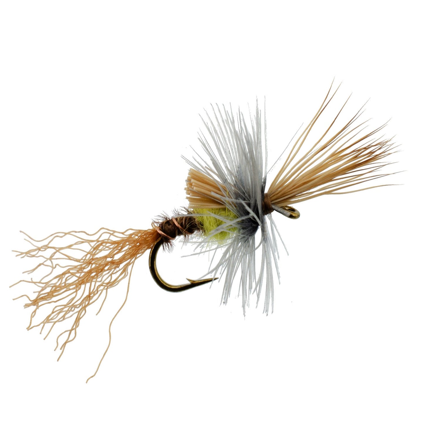 Pale Morning Dun PMD Cripple Mayfly 12 Flies Hook Size 18