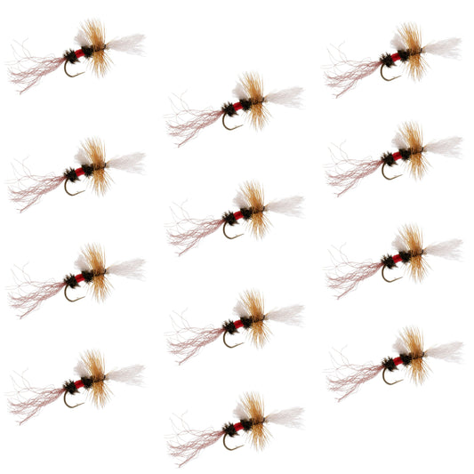 Royal Wulff Cripple Mayfly - Caddis Emerger - 1 Dozen Flies Hook Size 16
