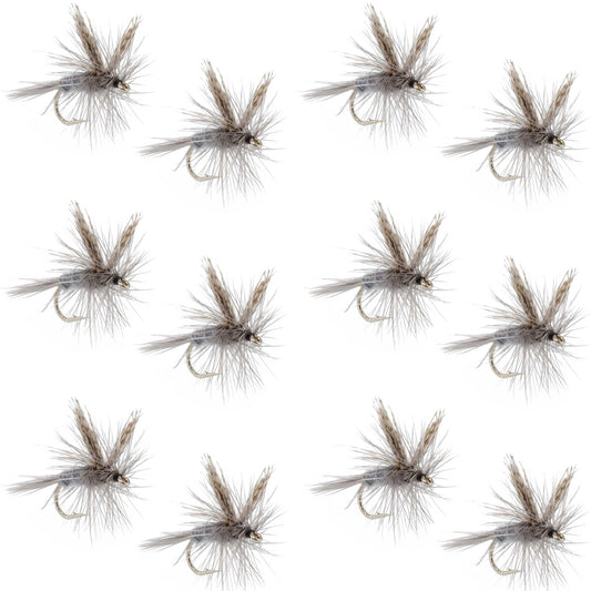 Dark Hendrickson Classic Dry Fly - 12 Flies Size 14