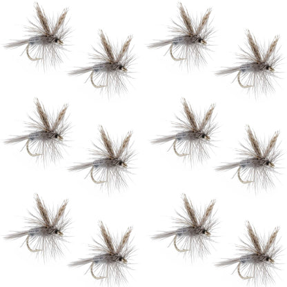 Dark Hendrickson Classic Dry Fly - 12 Flies Size 16
