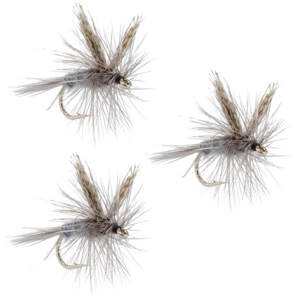 3 Pack Dark Hendrickson Classic Dry Fly - Size 16