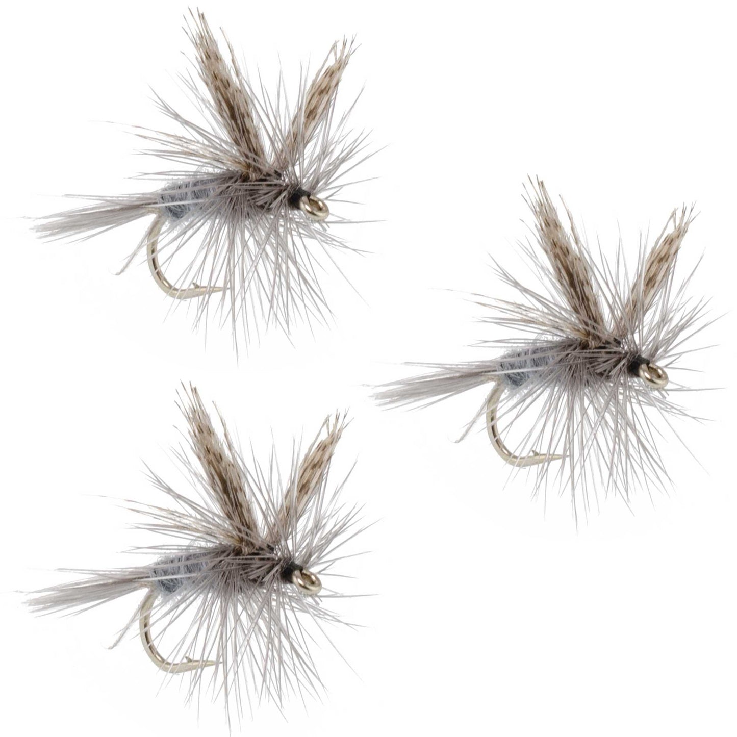 3 Pack Dark Hendrickson Classic Dry Fly - Size 14