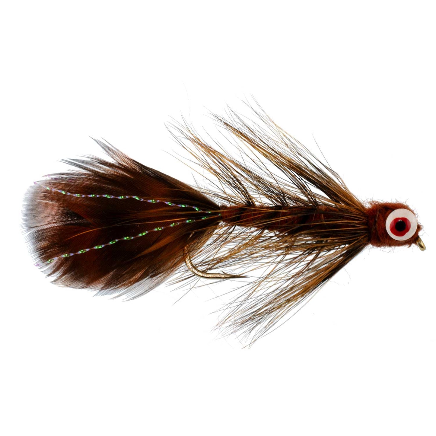 Whitlock Near Nuff Sculpin Brown Streamer - 12 Flies Size 4