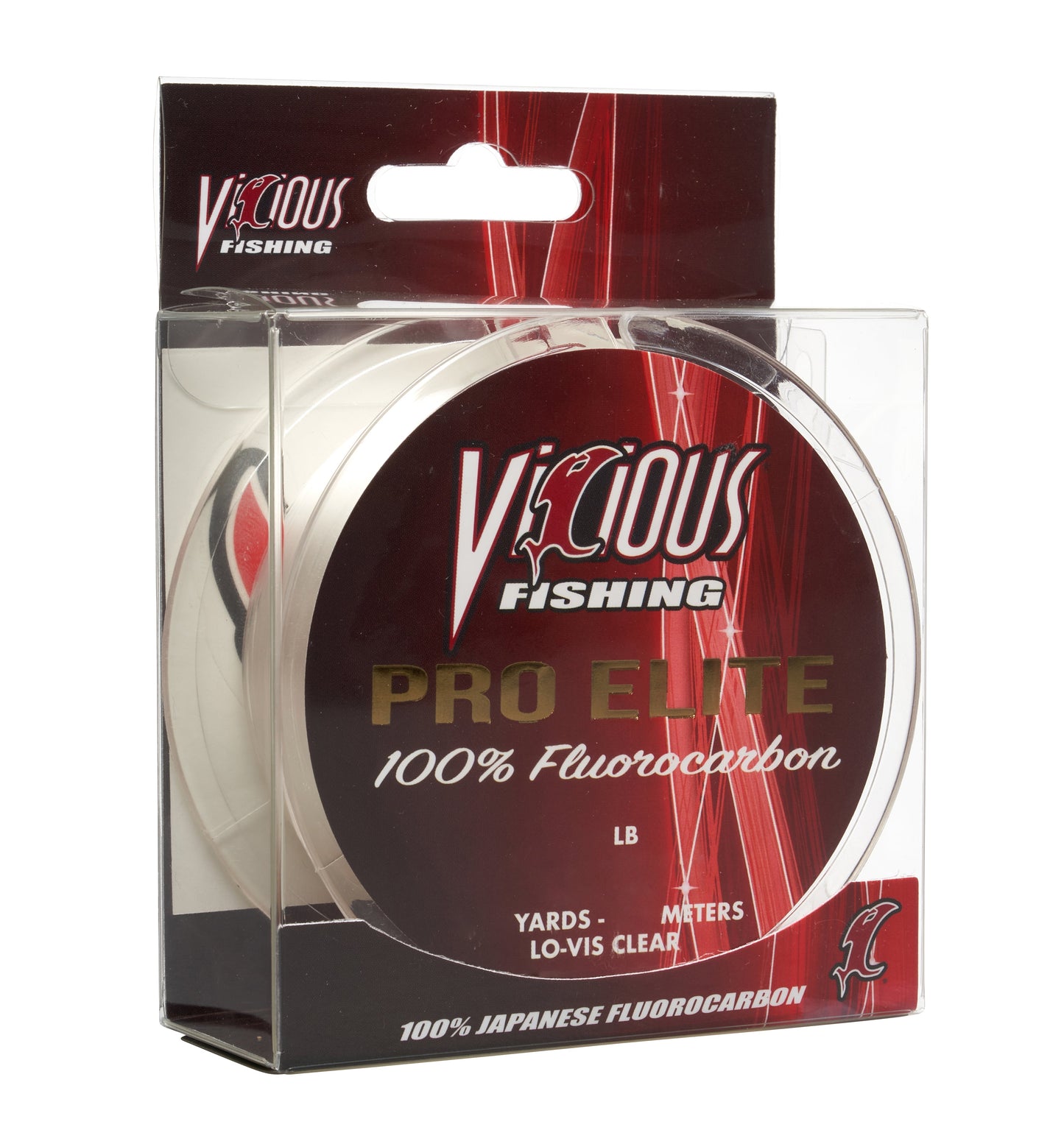 Vicious Pro Elite 100% Japanese Fluorocarbon - 8 LB Test