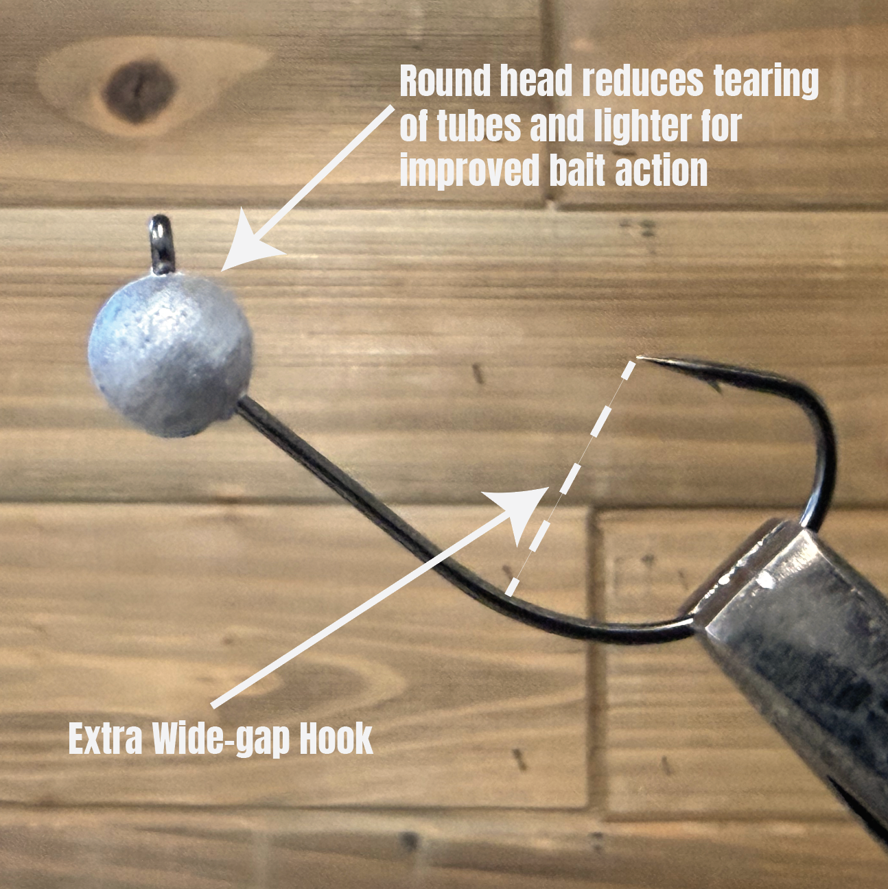 Elite Tube Jighead (3pk)