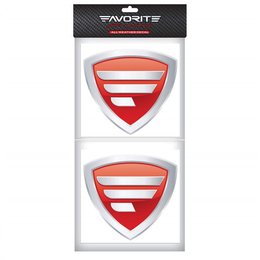 Favorite Shield Decal Color