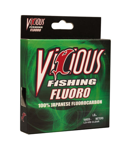 Vicious 100% Japanese Fluoro - 10 Lb Test