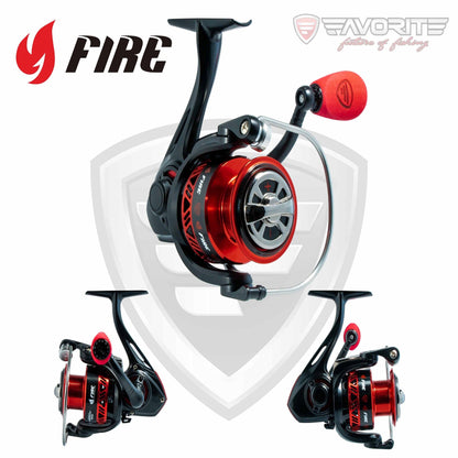 Fire Spinning Reel