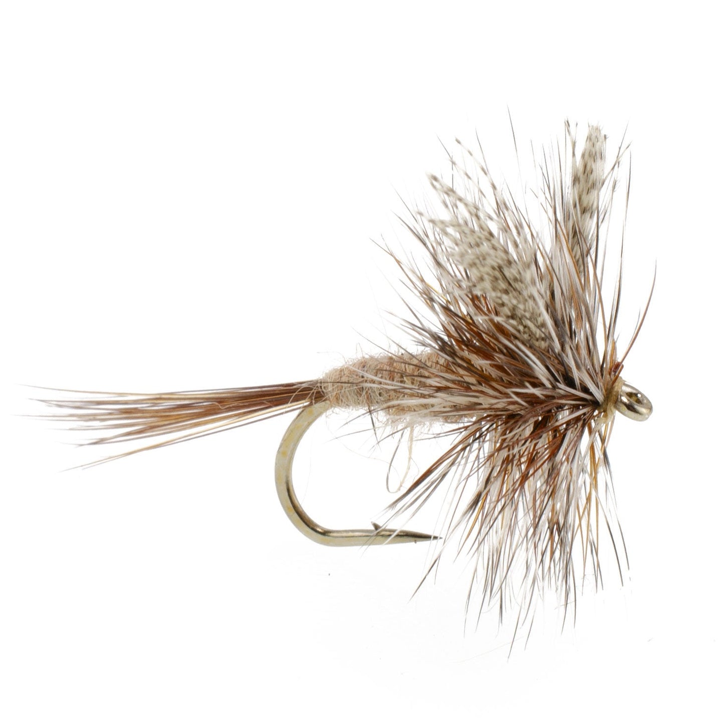 March Brown Classic Dry Fly - 1 Dozen Flies Size 18