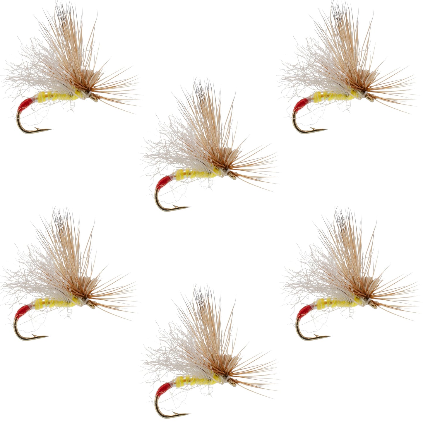 Yellow Sally Missing Link Stonefly - 6 Flies Hook Size 16
