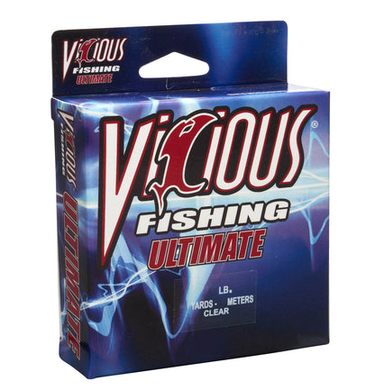 Vicious Ultimate Clear Mono - 10 Lb Test