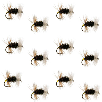 Renegade Classic Trout Dry Fly 12 Flies Hook Size 14