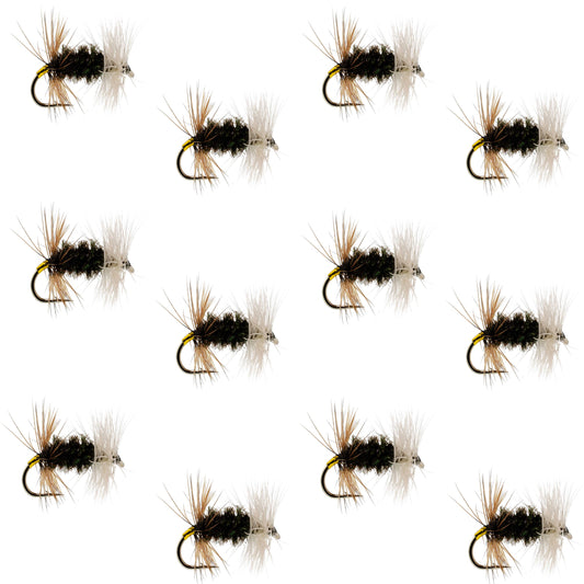 Renegade Classic Trout Dry Fly 12 Flies Hook Size 18