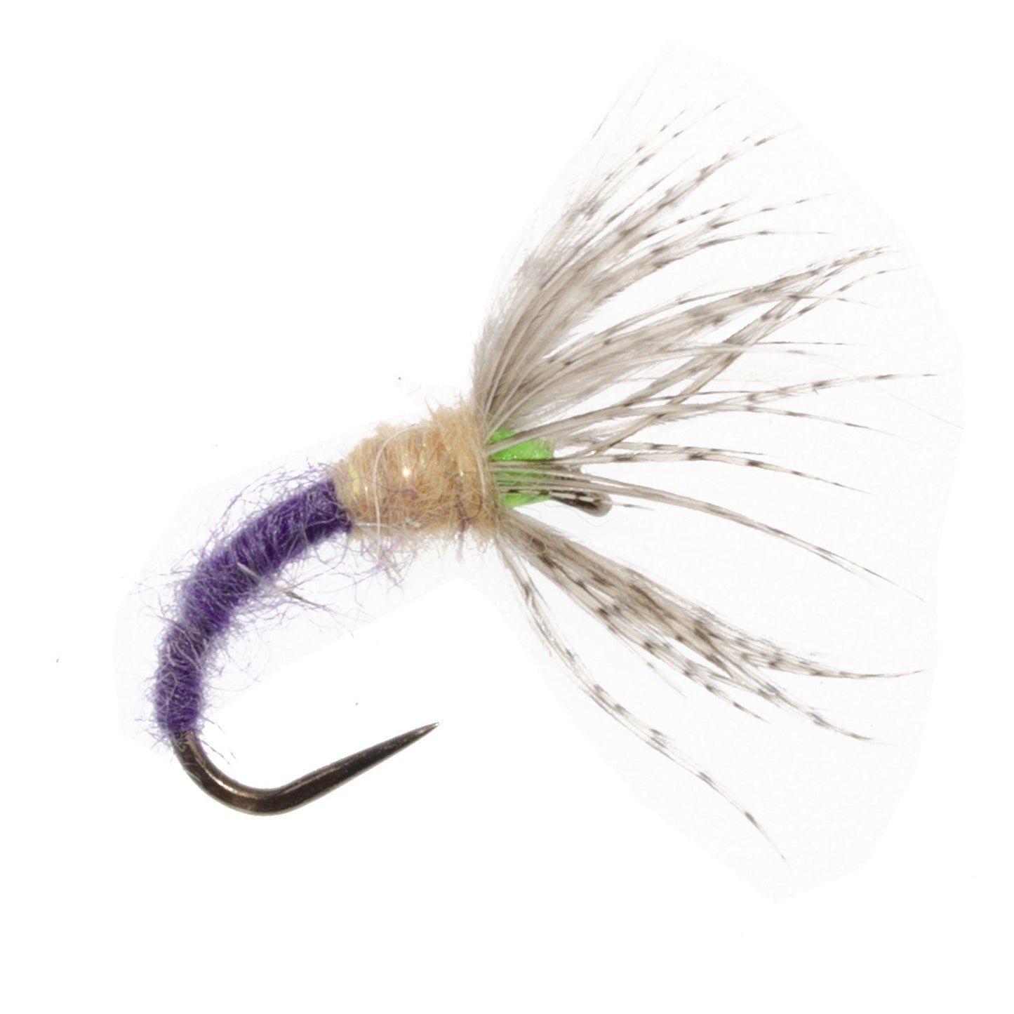 Grave Digger Sakasa Kebari - 6 Tenkara Flies - Size 10