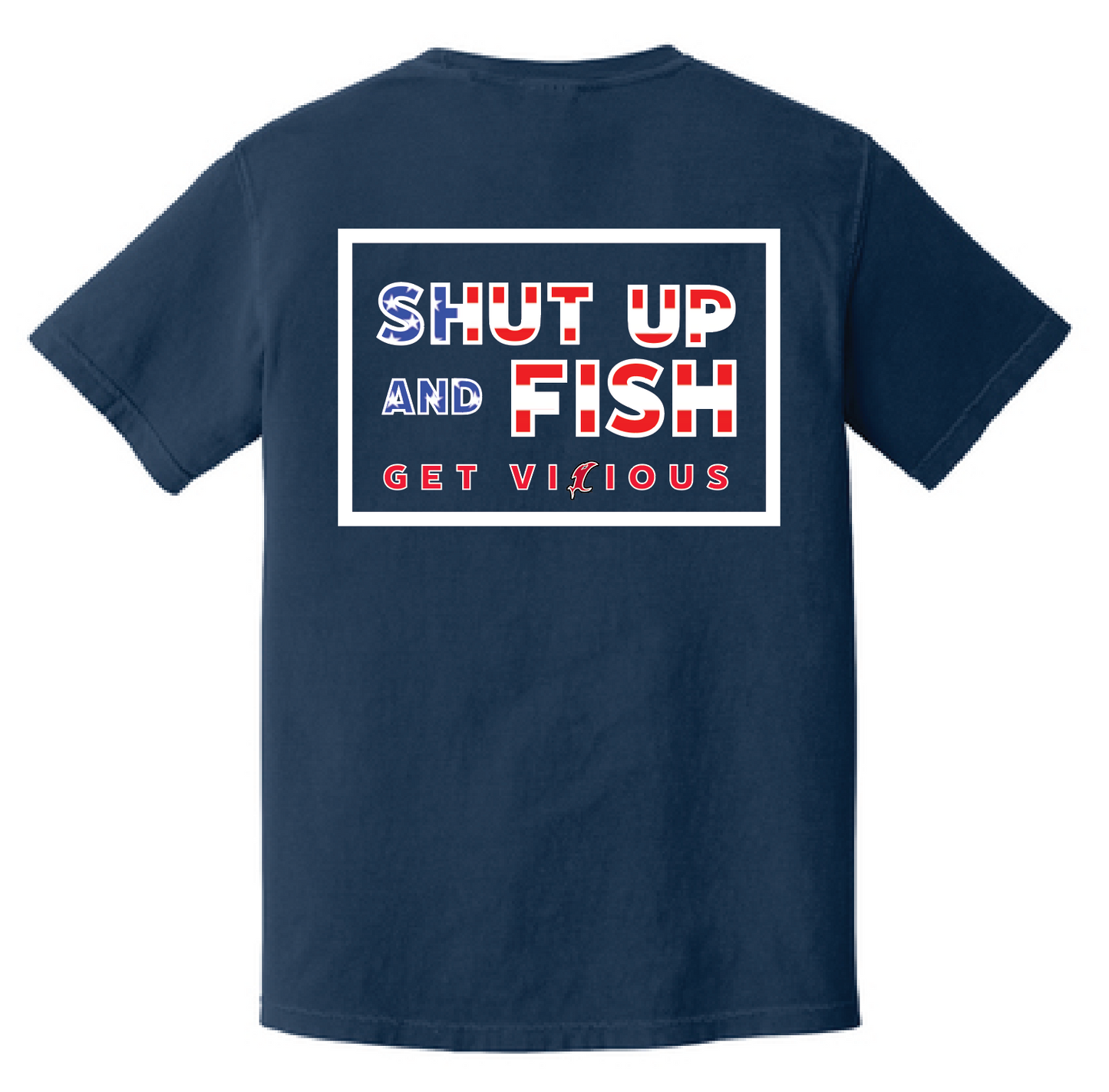 Shut Up & Fish Tee