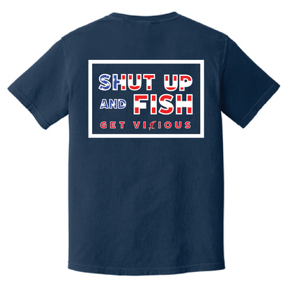 Shut Up & Fish Tee