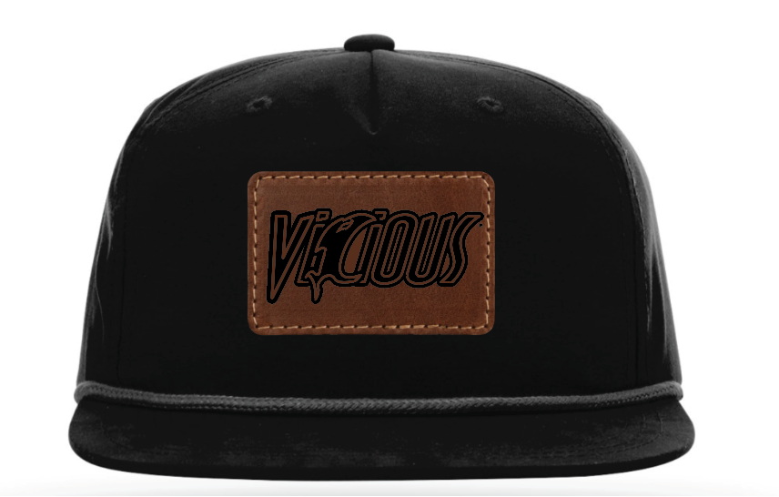 Vicious Logo Flatbill Rope - Black