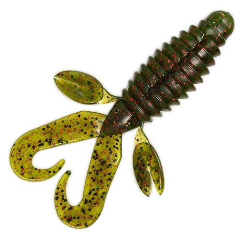 SwimN Mama  4"-  Watermelon Red Flake
