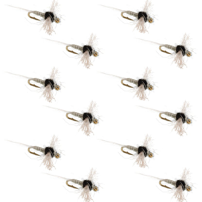 Trico Spinner Z-Lon Wing 12 Flies Hook Size 20