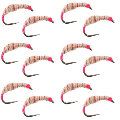 Utah Killer Bug - 12 Tenkara Flies - Size 10