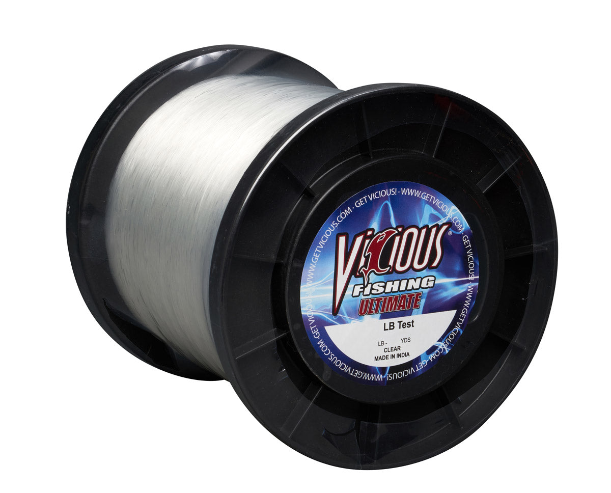 Vicious Ultimate Clear Mono - 17 Lb Test