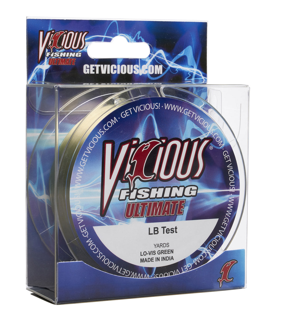 Vicious Ultimate Lo-Vis Green Mono - 30 Lb Test