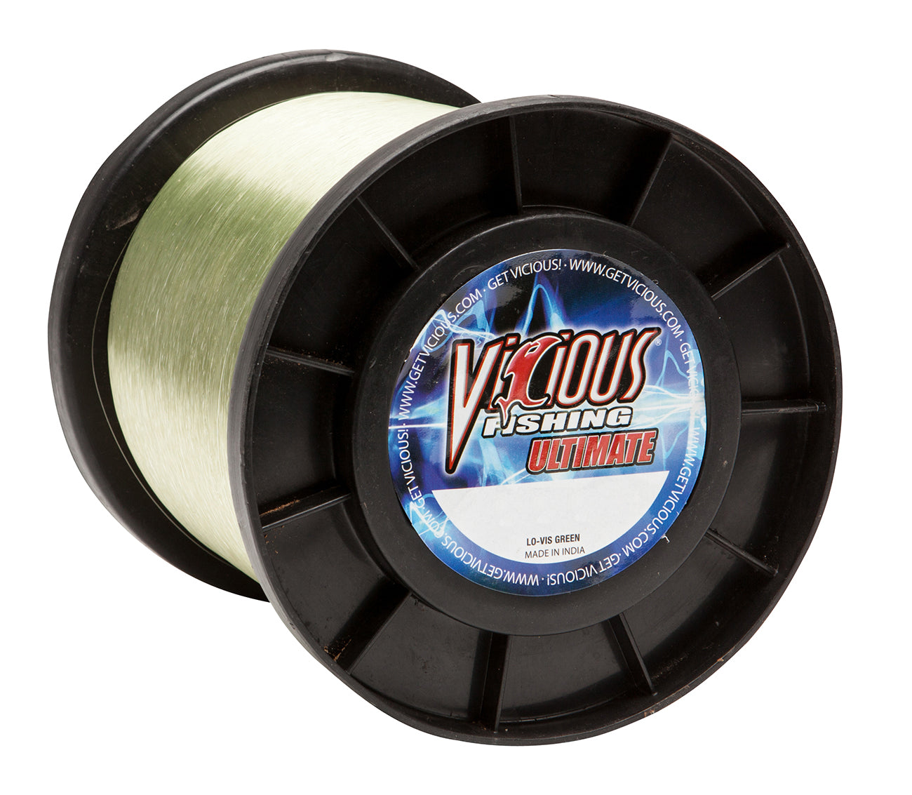 Vicious Ultimate Lo-Vis Green Mono - 14 Lb Test