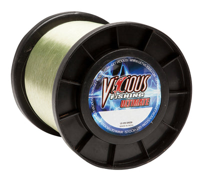 Vicious Ultimate Lo-Vis Green Mono - 17 Lb Test