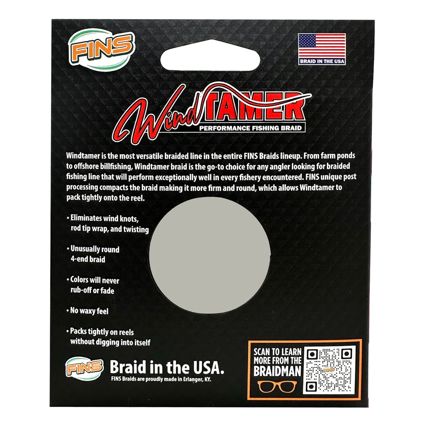 Windtamer Fishing Braid 10-15lb.