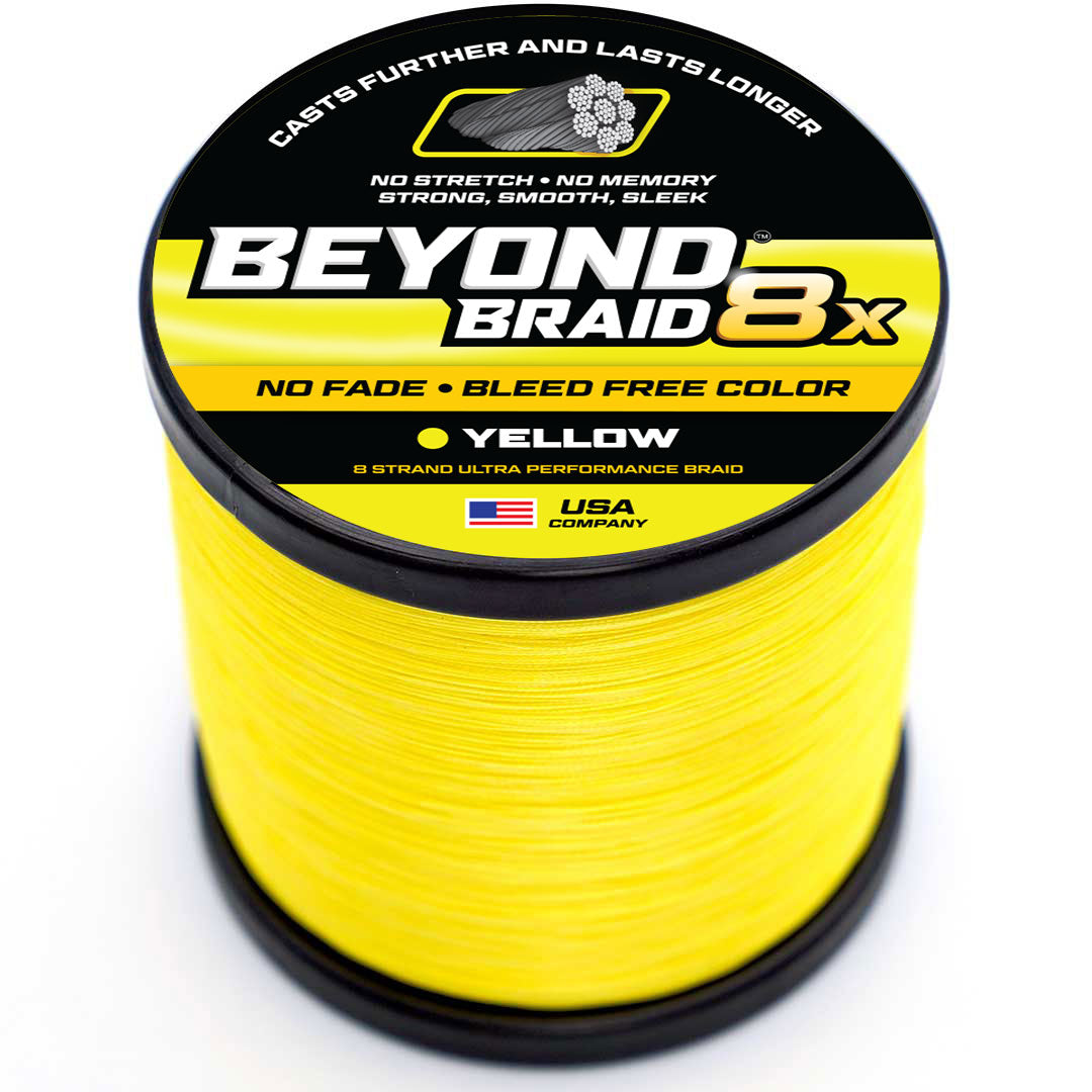 Yellow 8X- Ultra Performance 8 Strand