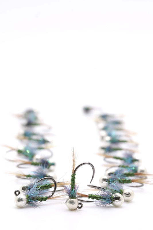 Olive Ice Tinsel Nymph