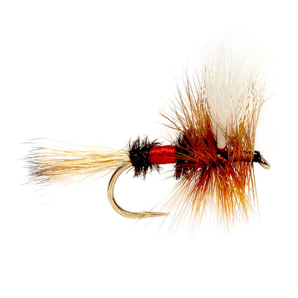 3 Pack Royal Wulff Classic Hair Wing Dry Fly - Hook Size 16