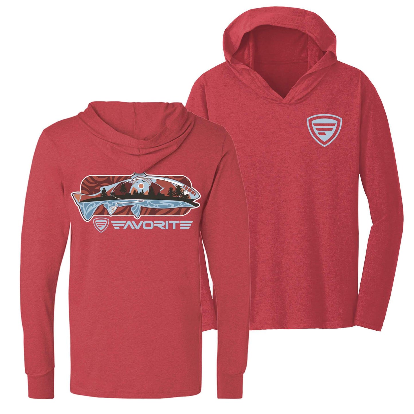 Simmer Tri-Blend Hoodie